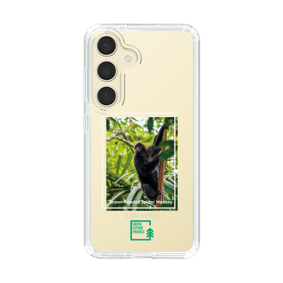 スリムプロテクションケース［ Green Future Project - Brown-headed Spider Monkey ］