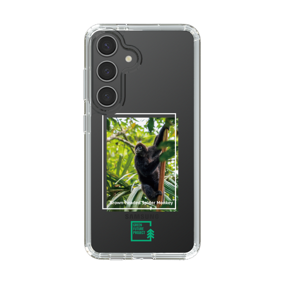スリムプロテクションケース［ Green Future Project - Brown-headed Spider Monkey ］