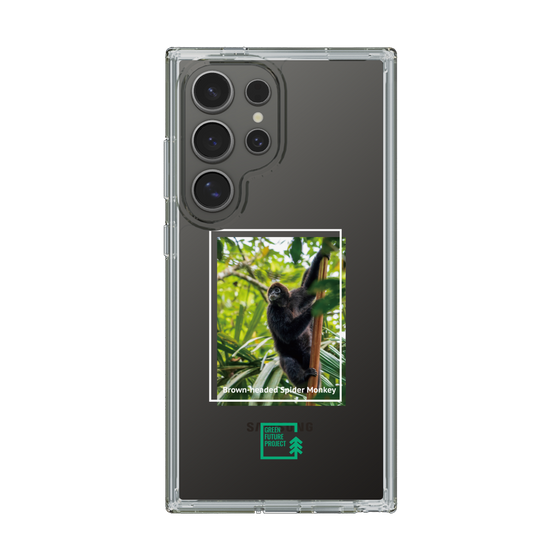 スリムプロテクションケース［ Green Future Project - Brown-headed Spider Monkey ］