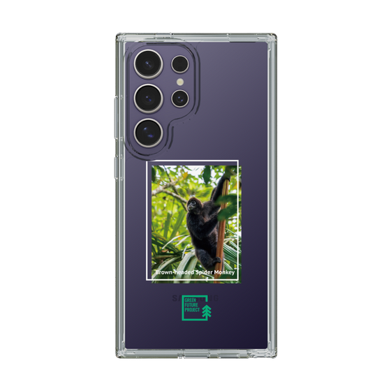 スリムプロテクションケース［ Green Future Project - Brown-headed Spider Monkey ］