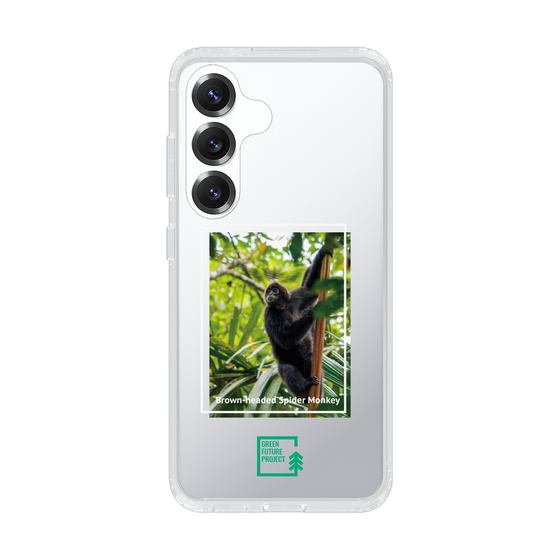 スリムプロテクションケース［ Green Future Project - Brown-headed Spider Monkey ］