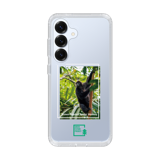 スリムプロテクションケース［ Green Future Project - Brown-headed Spider Monkey ］