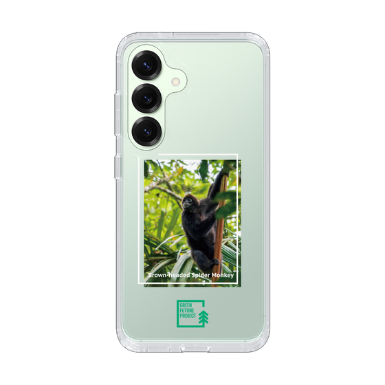スリムプロテクションケース［ Green Future Project - Brown-headed Spider Monkey ］