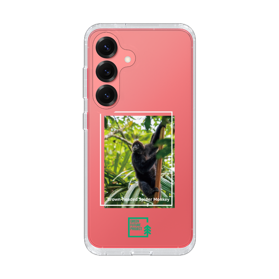 スリムプロテクションケース［ Green Future Project - Brown-headed Spider Monkey ］