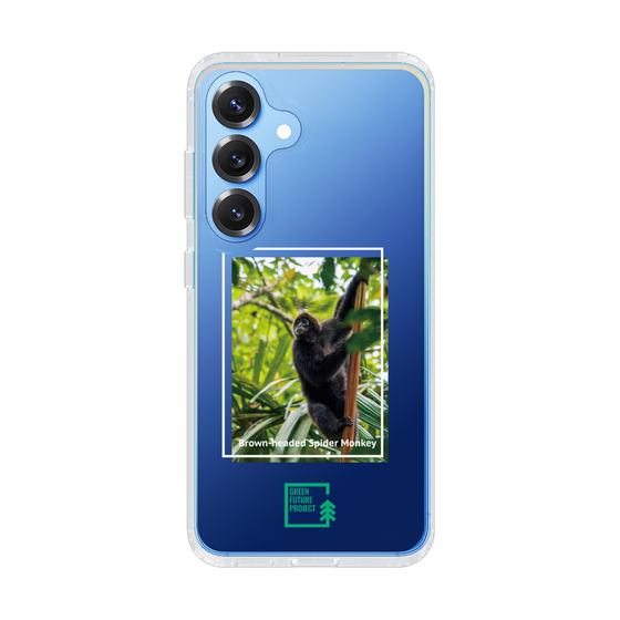 スリムプロテクションケース［ Green Future Project - Brown-headed Spider Monkey ］
