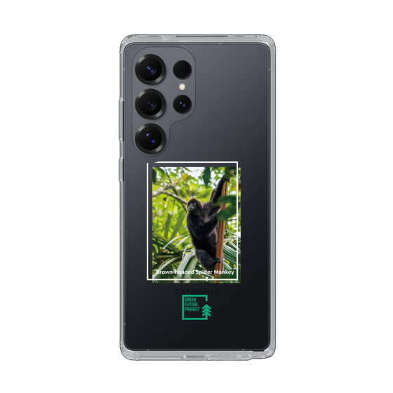 スリムプロテクションケース［ Green Future Project - Brown-headed Spider Monkey ］