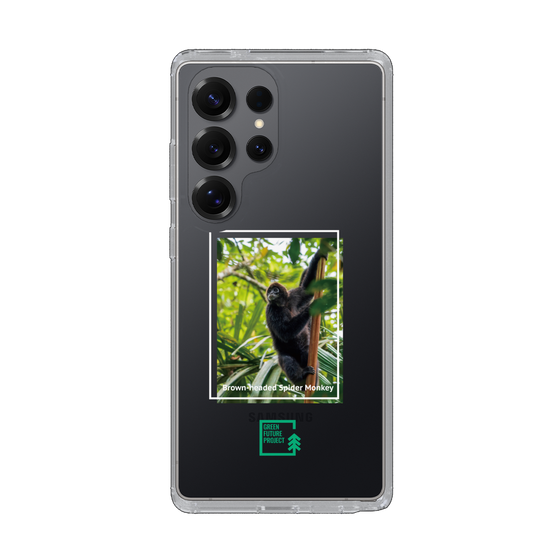 スリムプロテクションケース［ Green Future Project - Brown-headed Spider Monkey ］