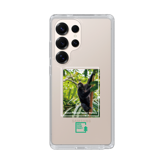 スリムプロテクションケース［ Green Future Project - Brown-headed Spider Monkey ］