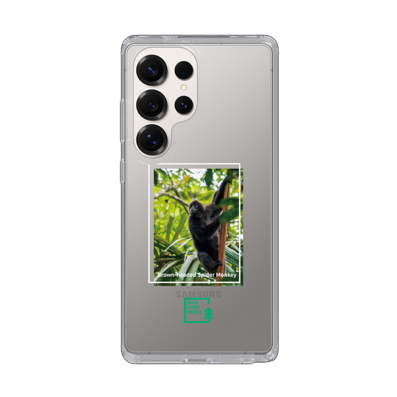 スリムプロテクションケース［ Green Future Project - Brown-headed Spider Monkey ］