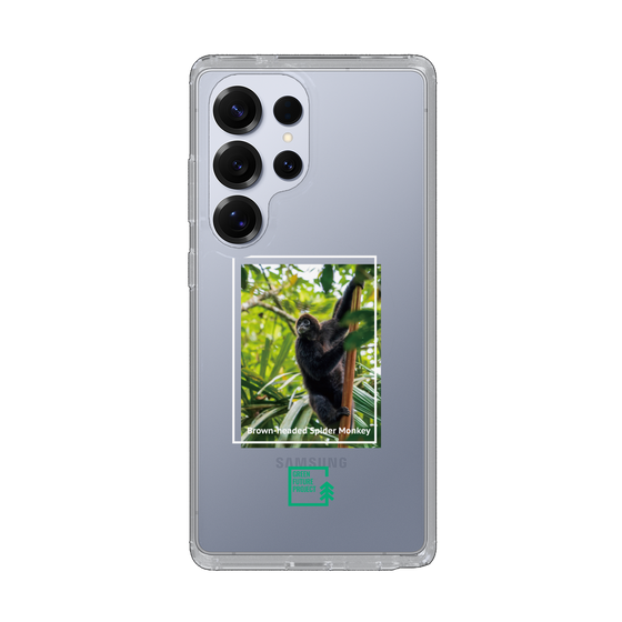 スリムプロテクションケース［ Green Future Project - Brown-headed Spider Monkey ］