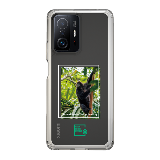 スリムプロテクションケース［ Green Future Project - Brown-headed Spider Monkey ］