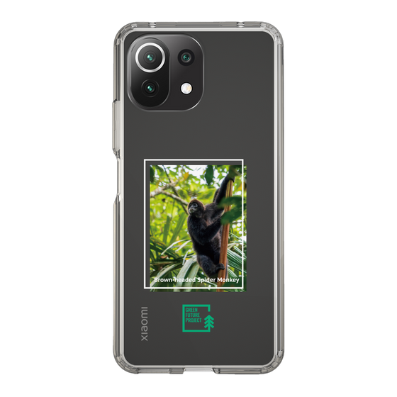 スリムプロテクションケース［ Green Future Project - Brown-headed Spider Monkey ］