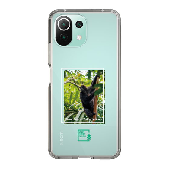 スリムプロテクションケース［ Green Future Project - Brown-headed Spider Monkey ］