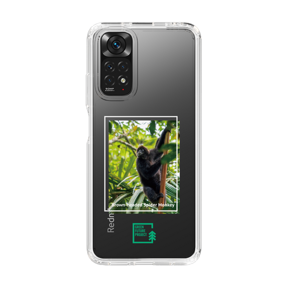 スリムプロテクションケース［ Green Future Project - Brown-headed Spider Monkey ］