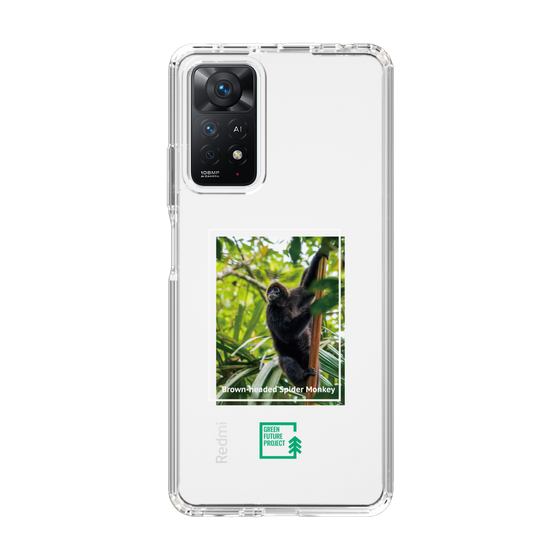 スリムプロテクションケース［ Green Future Project - Brown-headed Spider Monkey ］
