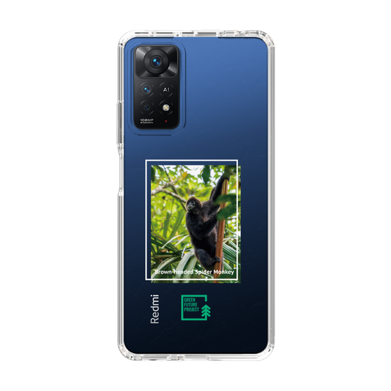 スリムプロテクションケース［ Green Future Project - Brown-headed Spider Monkey ］
