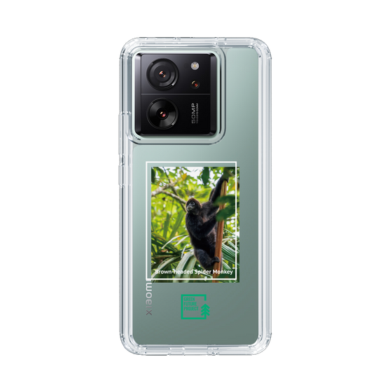 スリムプロテクションケース［ Green Future Project - Brown-headed Spider Monkey ］
