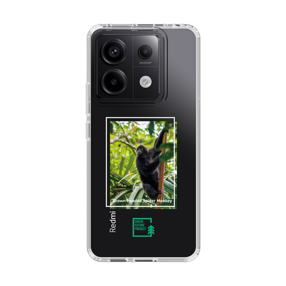 スリムプロテクションケース［ Green Future Project - Brown-headed Spider Monkey ］