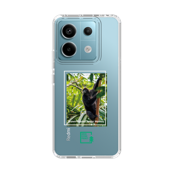 スリムプロテクションケース［ Green Future Project - Brown-headed Spider Monkey ］