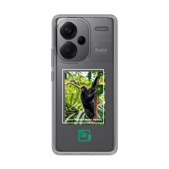 スリムプロテクションケース［ Green Future Project - Brown-headed Spider Monkey ］