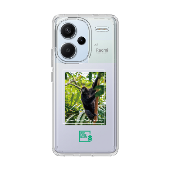 スリムプロテクションケース［ Green Future Project - Brown-headed Spider Monkey ］