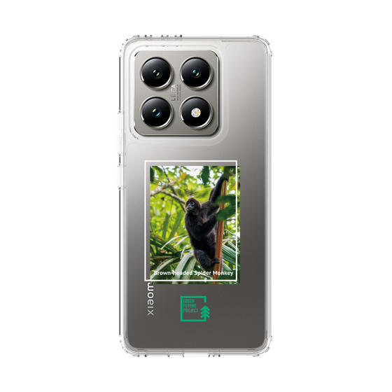 スリムプロテクションケース［ Green Future Project - Brown-headed Spider Monkey ］