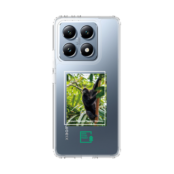 スリムプロテクションケース［ Green Future Project - Brown-headed Spider Monkey ］