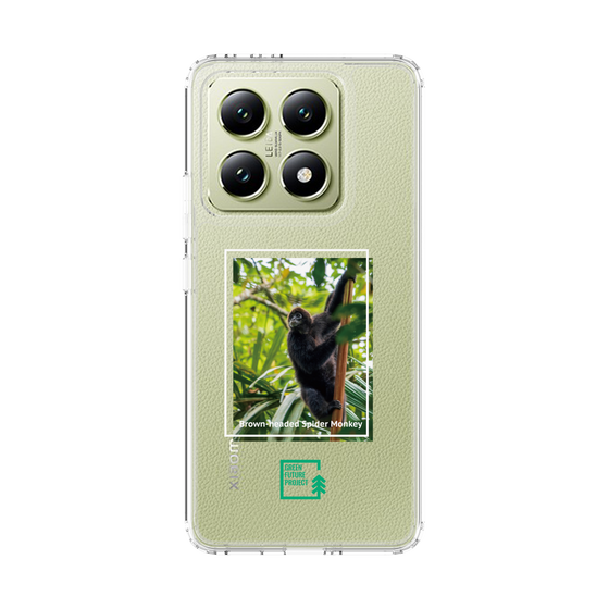 スリムプロテクションケース［ Green Future Project - Brown-headed Spider Monkey ］