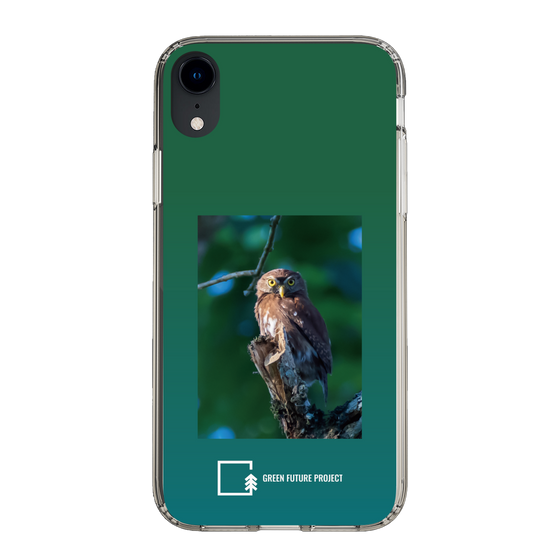 スリムプロテクションケース［ Green Future Project - Ferruginous Pygmy Owl ］