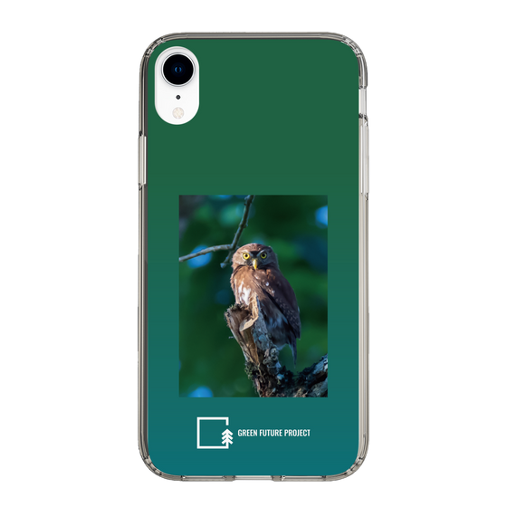 スリムプロテクションケース［ Green Future Project - Ferruginous Pygmy Owl ］