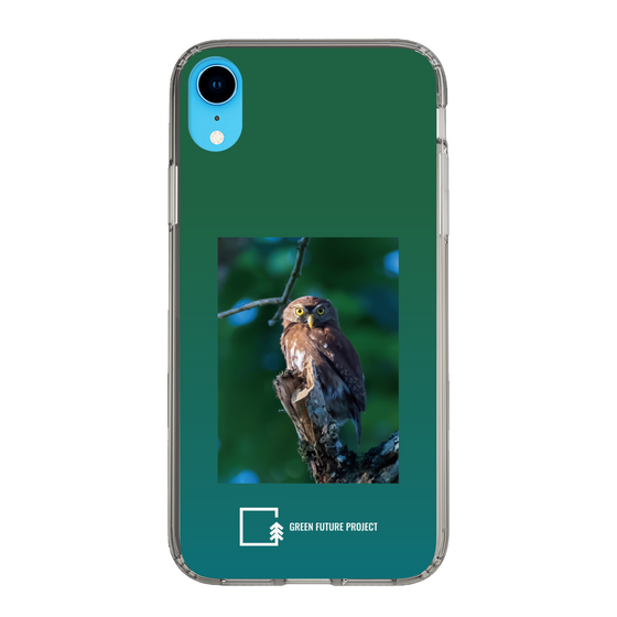 スリムプロテクションケース［ Green Future Project - Ferruginous Pygmy Owl ］