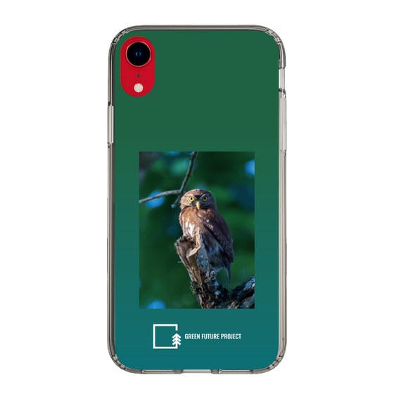 スリムプロテクションケース［ Green Future Project - Ferruginous Pygmy Owl ］