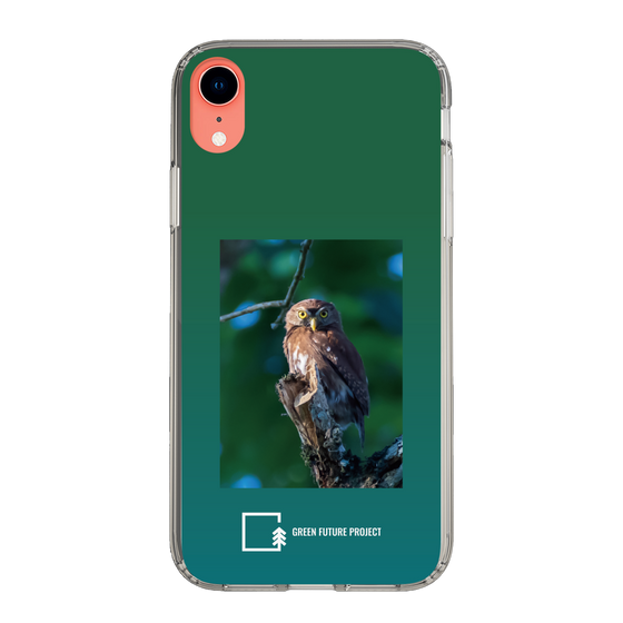 スリムプロテクションケース［ Green Future Project - Ferruginous Pygmy Owl ］