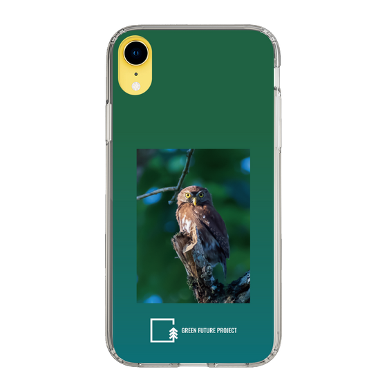 スリムプロテクションケース［ Green Future Project - Ferruginous Pygmy Owl ］