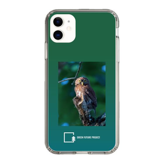 スリムプロテクションケース［ Green Future Project - Ferruginous Pygmy Owl ］