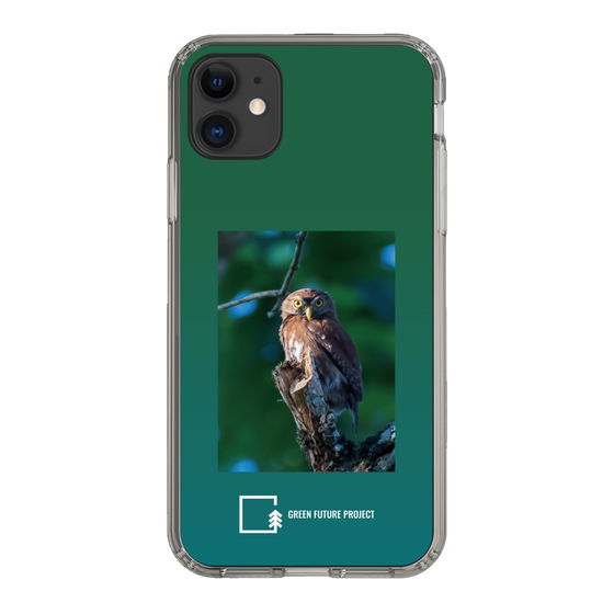 スリムプロテクションケース［ Green Future Project - Ferruginous Pygmy Owl ］
