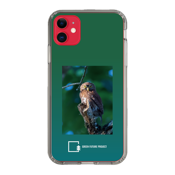 スリムプロテクションケース［ Green Future Project - Ferruginous Pygmy Owl ］