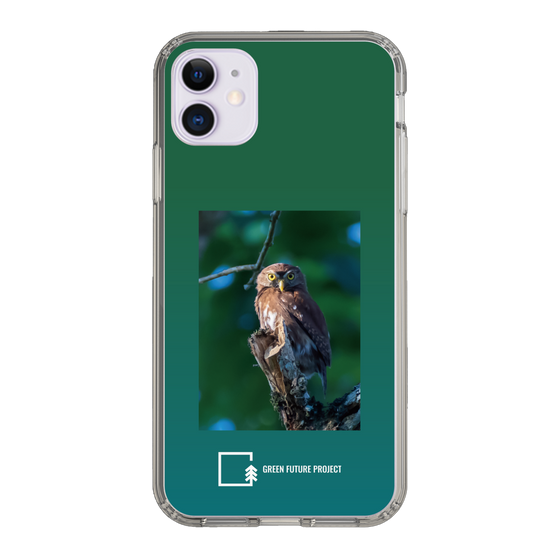 スリムプロテクションケース［ Green Future Project - Ferruginous Pygmy Owl ］