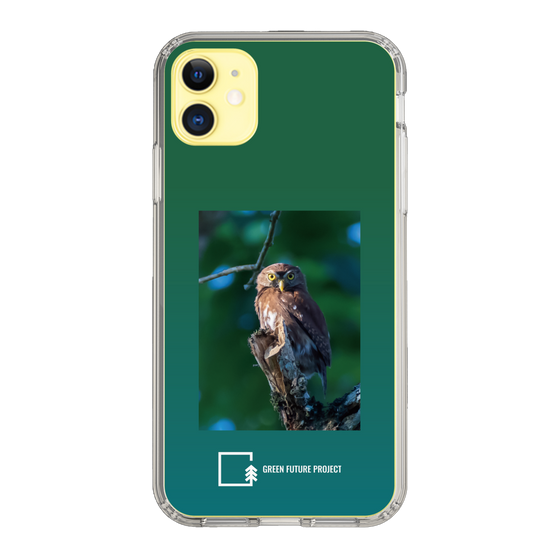 スリムプロテクションケース［ Green Future Project - Ferruginous Pygmy Owl ］