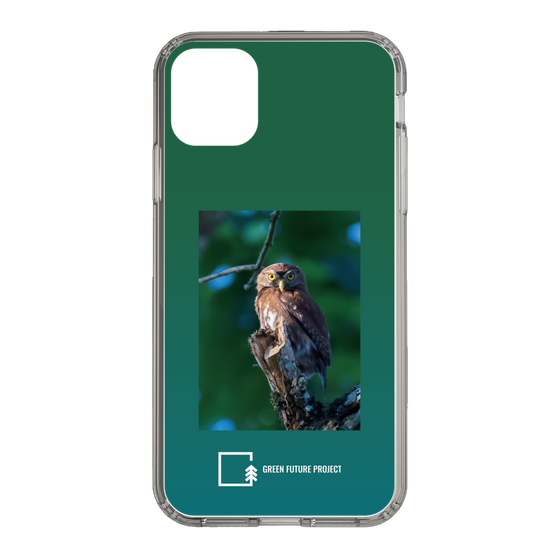 スリムプロテクションケース［ Green Future Project - Ferruginous Pygmy Owl ］
