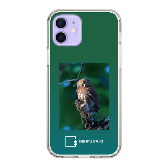 スリムプロテクションケース［ Green Future Project - Ferruginous Pygmy Owl ］
