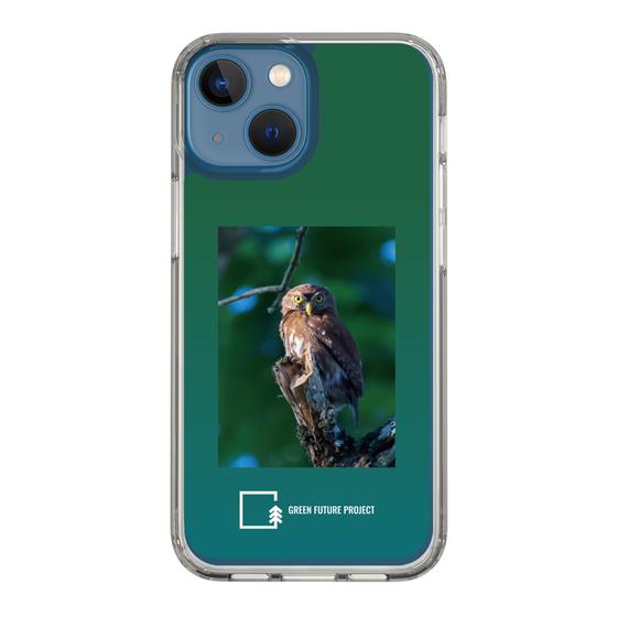 スリムプロテクションケース［ Green Future Project - Ferruginous Pygmy Owl ］