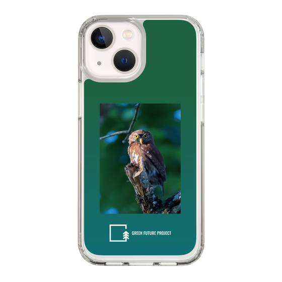 スリムプロテクションケース［ Green Future Project - Ferruginous Pygmy Owl ］
