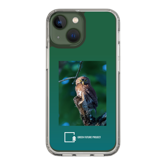 スリムプロテクションケース［ Green Future Project - Ferruginous Pygmy Owl ］