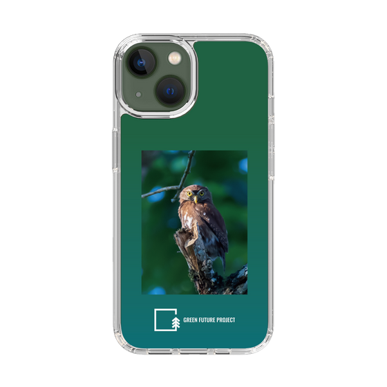 スリムプロテクションケース［ Green Future Project - Ferruginous Pygmy Owl ］