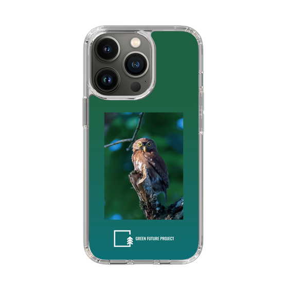 スリムプロテクションケース［ Green Future Project - Ferruginous Pygmy Owl ］