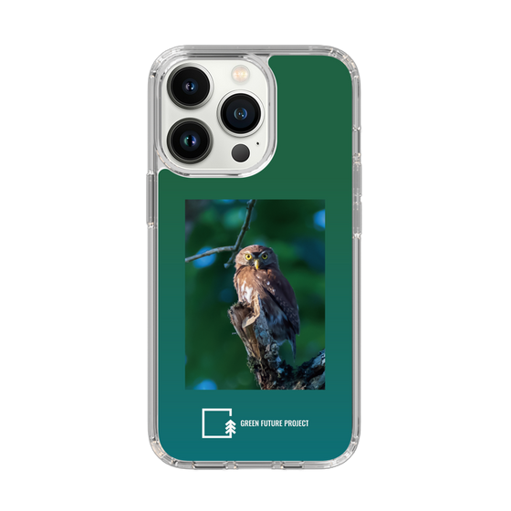 スリムプロテクションケース［ Green Future Project - Ferruginous Pygmy Owl ］