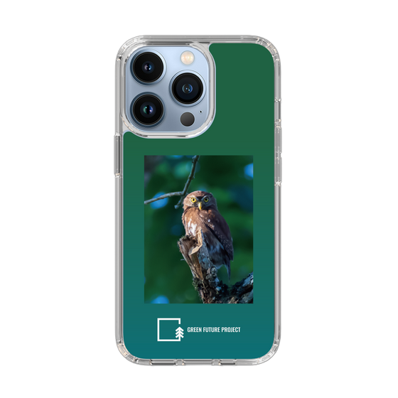 スリムプロテクションケース［ Green Future Project - Ferruginous Pygmy Owl ］