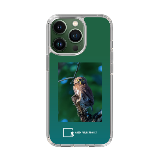 スリムプロテクションケース［ Green Future Project - Ferruginous Pygmy Owl ］