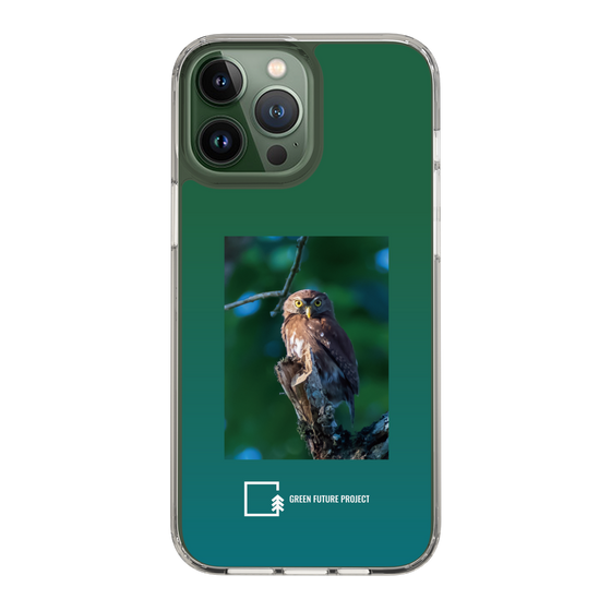 スリムプロテクションケース［ Green Future Project - Ferruginous Pygmy Owl ］